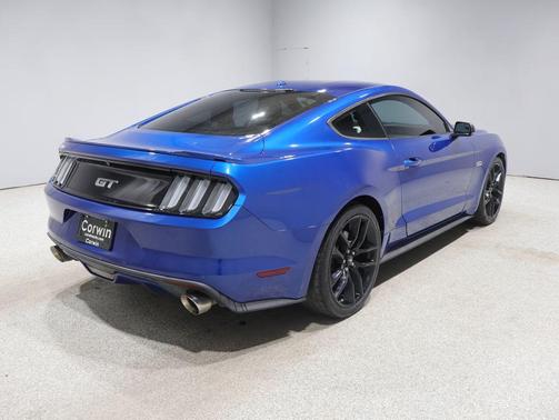 Lightning Blue Metallic 2017 Ford Mustang GT Premium