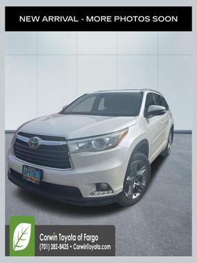 Blizzard Pearl 2016 Toyota Highlander Limited Platinum