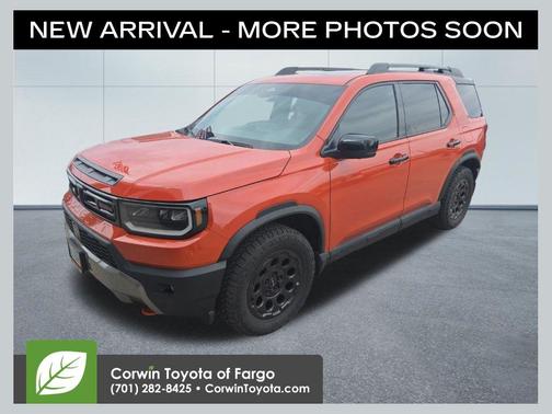 Sunset Orange 2026 Honda Passport AWD TrailSport Elite Blackout