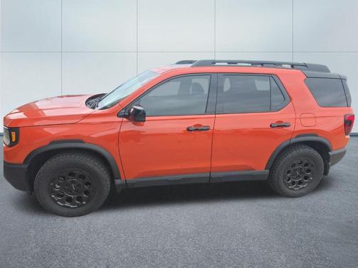 Sunset Orange 2026 Honda Passport AWD TrailSport Elite Blackout