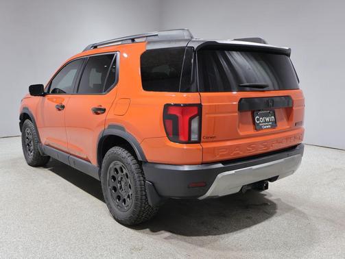 Sunset Orange 2026 Honda Passport AWD TrailSport Elite Blackout
