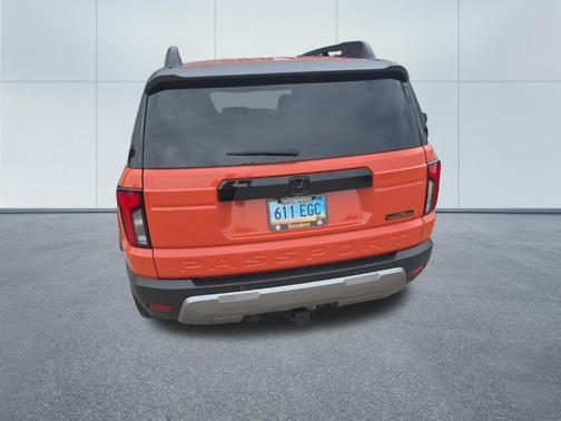 Sunset Orange 2026 Honda Passport AWD TrailSport Elite Blackout
