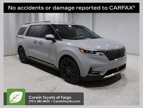 Ceramic Silver 2023 Kia Carnival SX Prestige