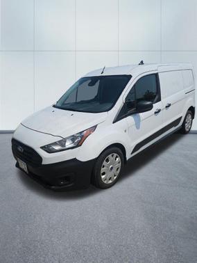 Frozen White 2021 Ford Transit Connect XL Cargo Van
