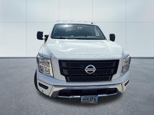 Glacier White 2020 Nissan Titan SV