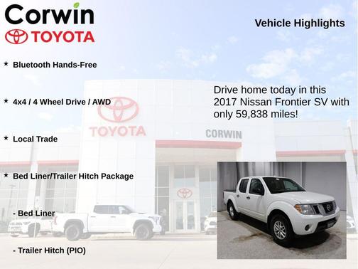 2017 Nissan Frontier S