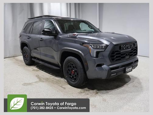 Magnetic Gray Metallic 2026 Toyota Sequoia TRD Pro