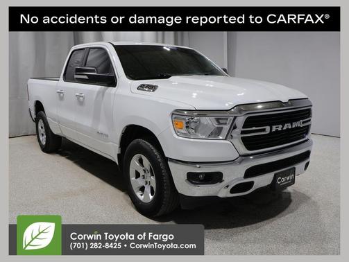 Bright White Clearcoat 2020 RAM 1500 Big Horn/Lone Star