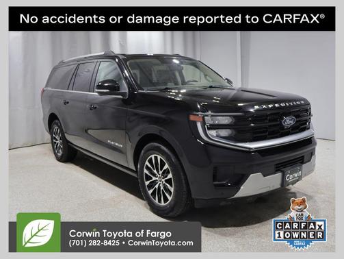 AGATE BLACK METALLIC 2025 Ford Expedition Max Platinum