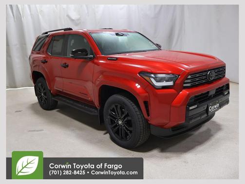 Supersonic Red 2026 Toyota 4Runner Hybrid Platinum