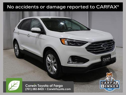 STAR WHITE 2024 Ford Edge Titanium