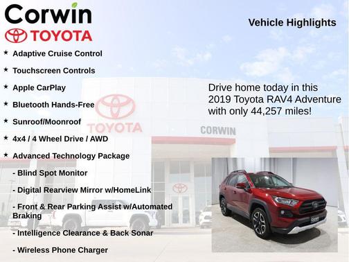 2019 Toyota RAV4 Adventure