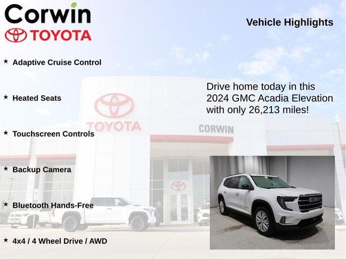 2024 GMC Acadia AWD Elevation