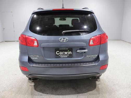 Silver 2008 Hyundai SANTA FE Limited