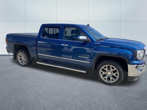 Stone Blue Metallic 2018 GMC Sierra 1500 SLT