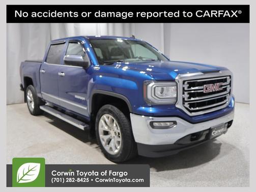 Stone Blue Metallic 2018 GMC Sierra 1500 SLT