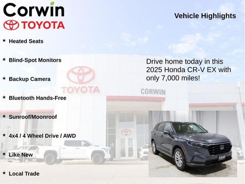 2025 Honda CR-V EX AWD