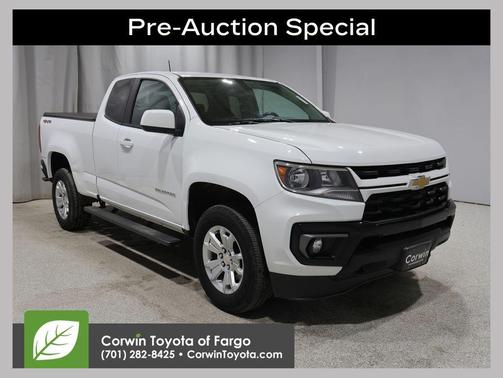 Summit White 2022 Chevrolet Colorado LT