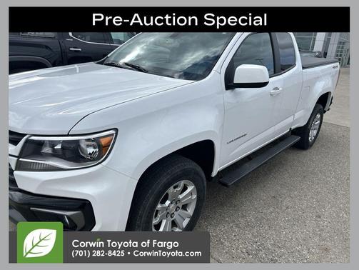 Summit White 2022 Chevrolet Colorado LT
