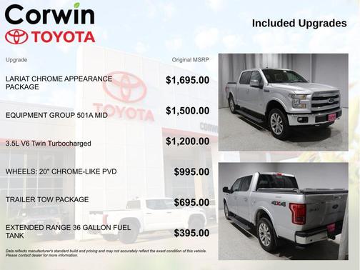 2015 Ford F-150 Lariat