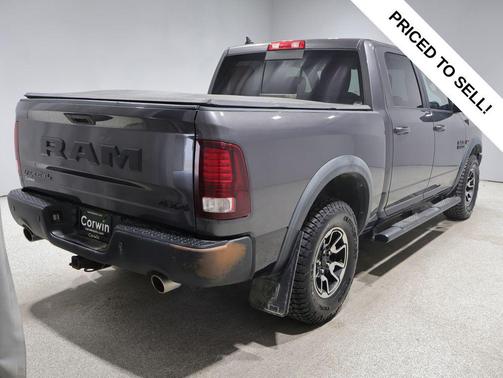 Granite Crystal Metallic Clearcoat 2017 RAM 1500 Rebel