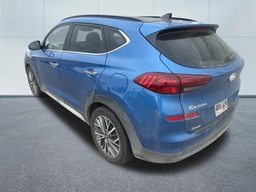 Aqua Blue 2020 Hyundai TUCSON Ultimate