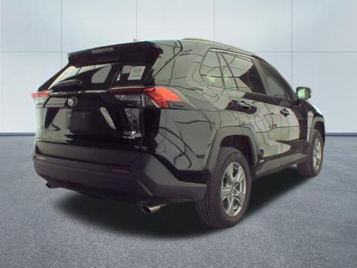 Midnight Black Metallic 2025 Toyota RAV4 Hybrid XLE