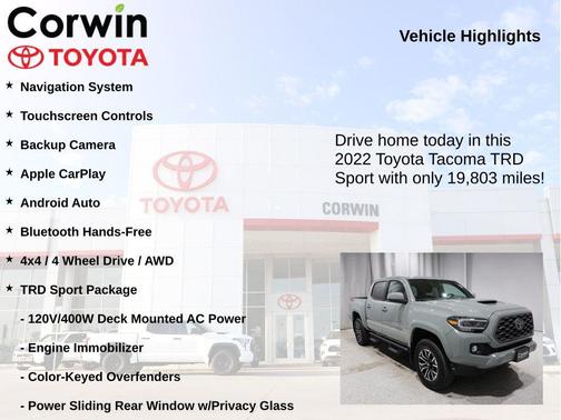 2022 Toyota Tacoma TRD Sport