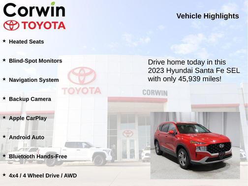 2023 Hyundai SANTA FE SEL 2.4