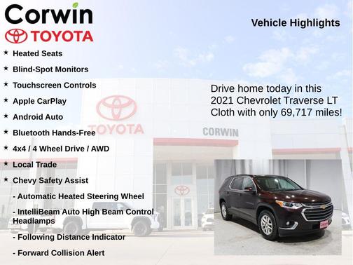 2021 Chevrolet Traverse LT Cloth