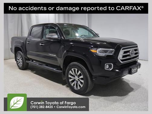 Midnight Black Metallic 2020 Toyota Tacoma Limited