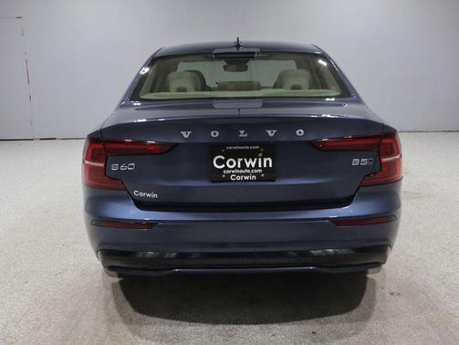 Denim Blue Metallic 2023 Volvo S60 B5 Core Dark Theme