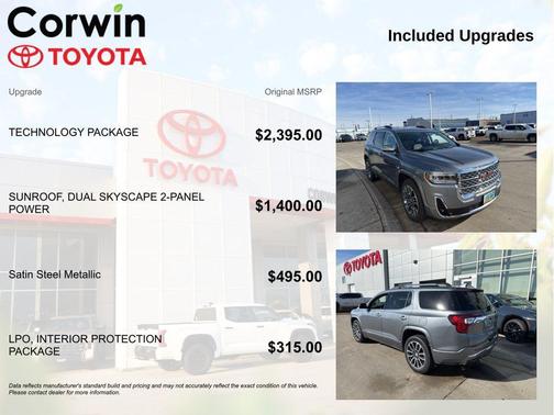 2020 GMC Acadia Denali