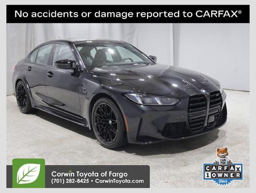 Black Sapphire Metallic 2025 BMW M3 Competition xDrive
