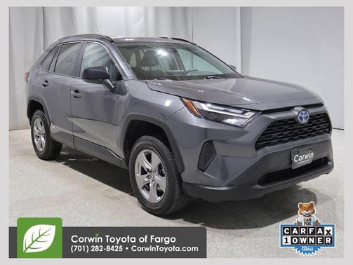 Magnetic Gray Metallic 2024 Toyota RAV4 Hybrid LE