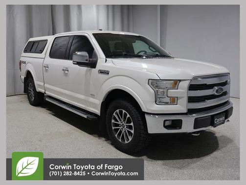 WHITE PLATINUM METALLIC TC 2016 Ford F-150 Lariat