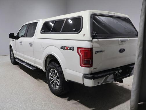 WHITE PLATINUM METALLIC TC 2016 Ford F-150 Lariat