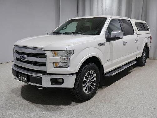 WHITE PLATINUM METALLIC TC 2016 Ford F-150 Lariat