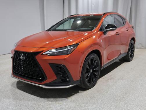 Cadmium Orange 2022 Lexus NX 350 F SPORT Handling