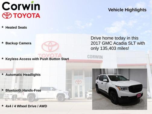 2017 GMC Acadia SLT-1