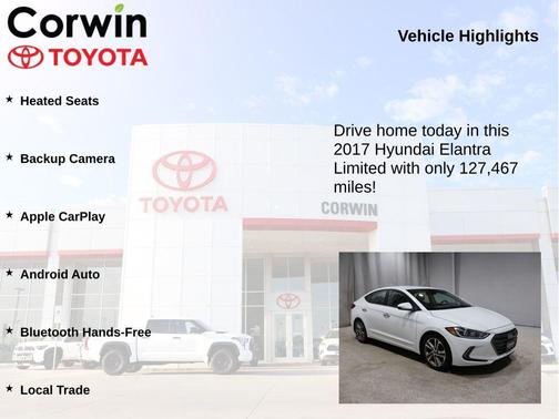 2017 Hyundai ELANTRA Limited