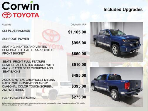 2016 Chevrolet Silverado 1500 LTZ