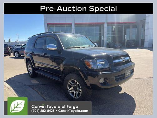 Black 2007 Toyota Sequoia Limited