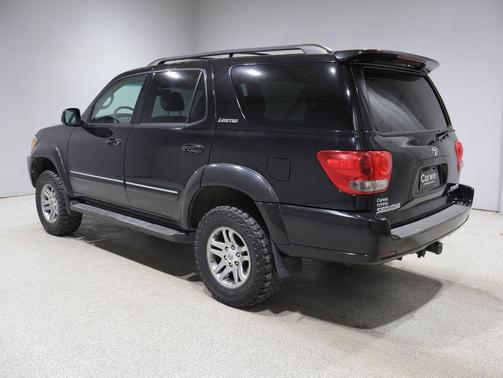 Black 2007 Toyota Sequoia Limited