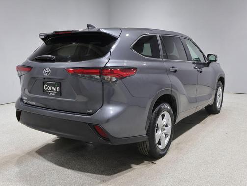 Magnetic Gray Metallic 2023 Toyota Highlander LE