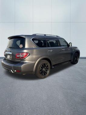 Gun Metallic 2019 Nissan Armada Platinum