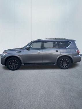 Gun Metallic 2019 Nissan Armada Platinum