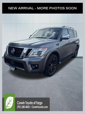 Gun Metallic 2019 Nissan Armada Platinum