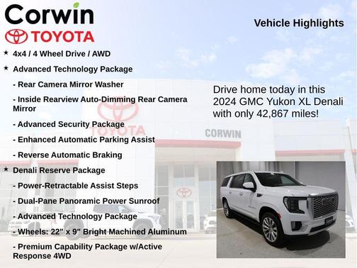 2024 GMC Yukon XL Denali