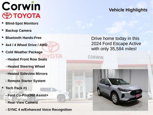 2024 Ford Escape Active